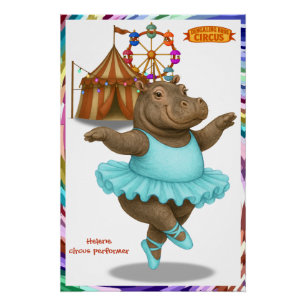 Helene circus performer poster
