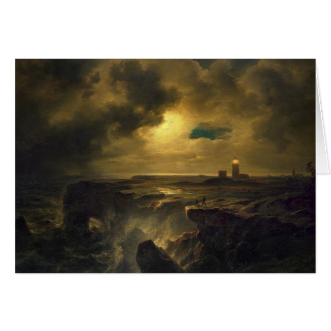 Helgoland in Moonlight, 1851 (Front Horizontal)