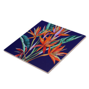 Heliconia heaven tile
