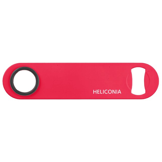 Heliconia red colour name bar key (Front (Horizontal))