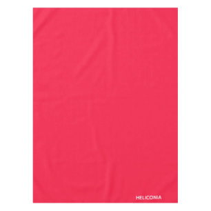Heliconia red colour name tablecloth