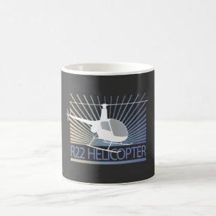 Helicopter Aircraft Coffee Mug