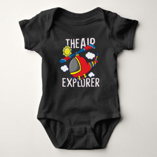 Helicopter  baby bodysuit