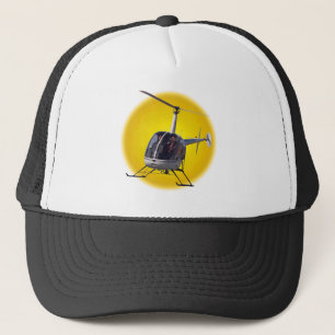 Helicopter Baseball Caps Helicopter Trucker Hat
