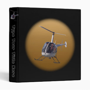 Helicopter Binder Cool Helicopter Book Binders