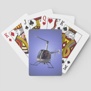 Helicopter Cards Flying Helicopter Playing Cards
