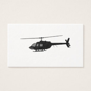 Helicopter Chopper Silhouette Customize Colour