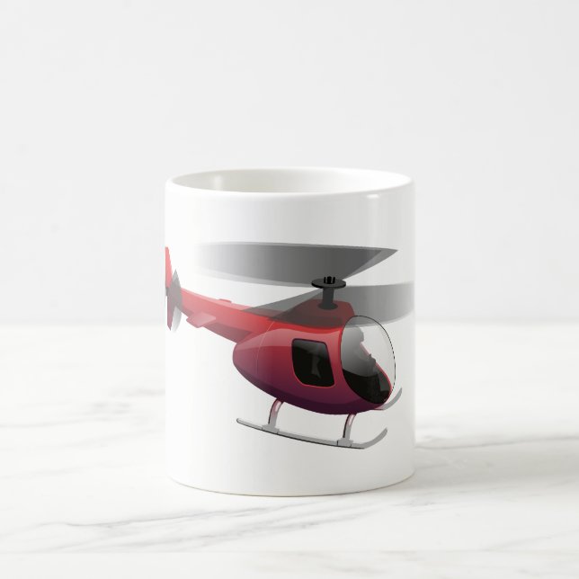 Helicopter Coffee Mug (Center)
