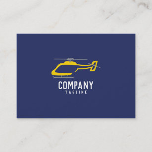 Helicopter company business card