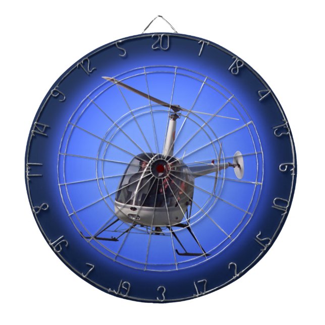 Helicopter Dart Board  Cool Helicopter Dart Board (Front)