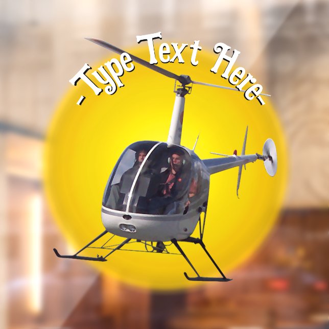 Helicopter Decal Custom Helicopter Window Decal (Sheet 2)