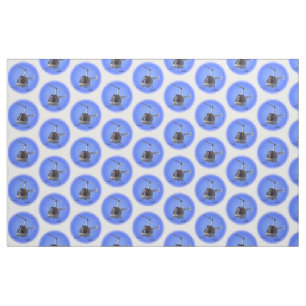 Helicopter Fabric Flying Helicopter Custom Fabric