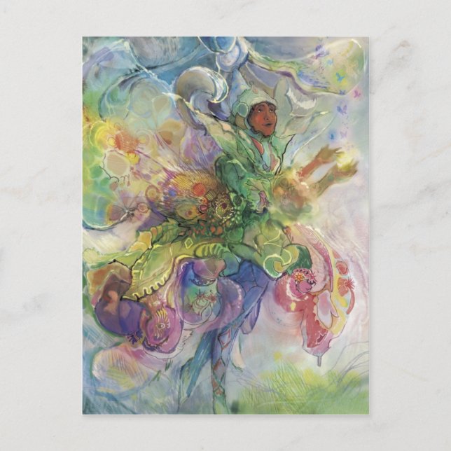 Helicopter Hat*** Postcard (Front)