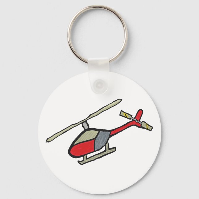 Helicopter Keychain (Front)