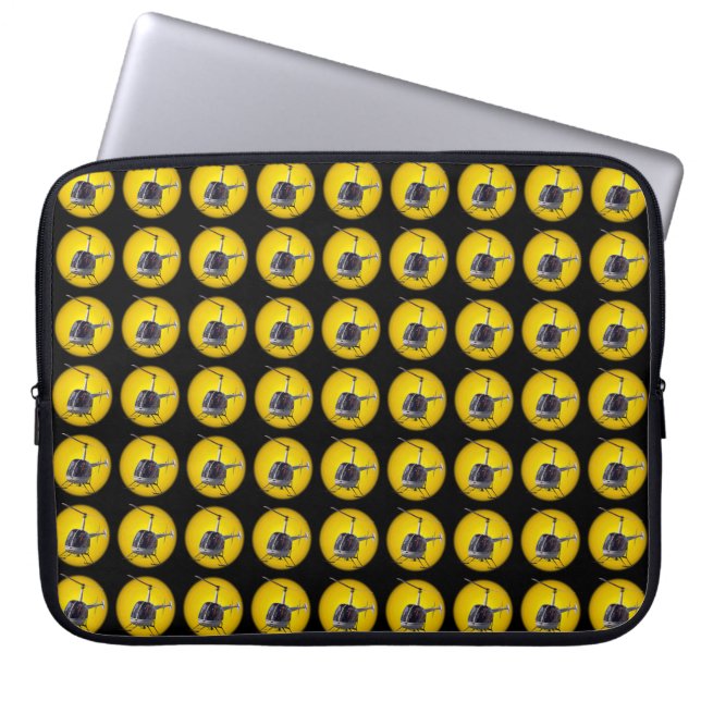 Helicopter Laptop Sleeve Helicopter Tablet Cases (Front)