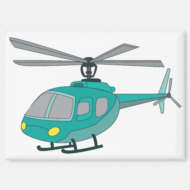 Helicopter Magnet (Front)