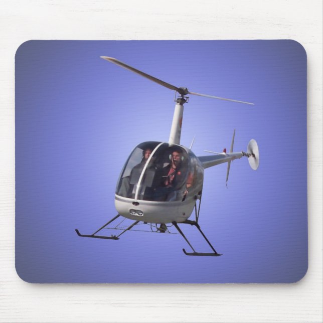 Helicopter Mousepad & Keepsakes Helicopter Gifts (Front)