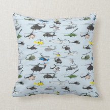 Helicopter Pillow