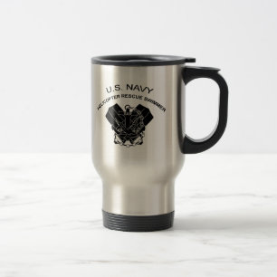 Helicopter Rescue Swimmer Travel Mug