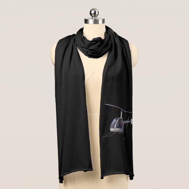 Helicopter Scarf Stylish Helicopter Scarves Gift (Front)