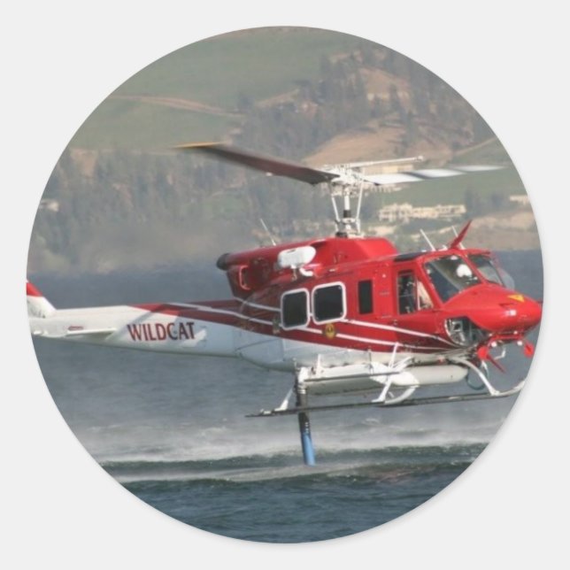 helicopter sticker (Front)