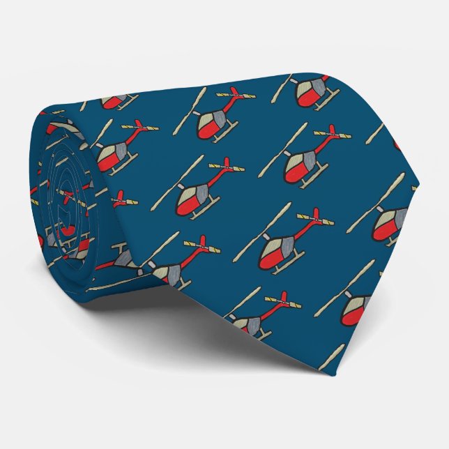 Helicopter Tie (Rolled)