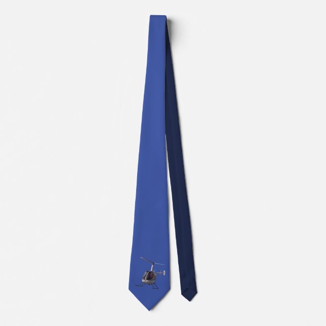 Helicopter Ties Stylish Flying Chopper Neckties (Front)