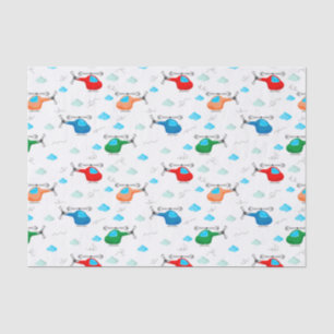 Helicopter Tissue Paper