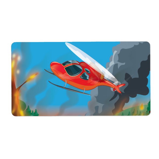 Hélicoptère de secours (Devant)