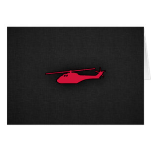 Hélicoptère rouge Crimson