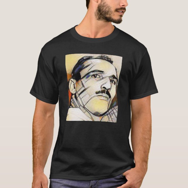 Helio Gracie Artwork Shirrt Stylized T-Shirt (Front)
