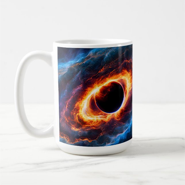 “Helionis” - Nebula and Galaxies Coffee Mug (Left)