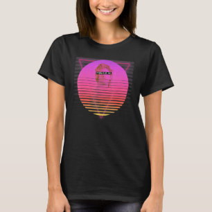 Helios Greek Statue Retro Vaporwave Aesthetic 80s T-Shirt