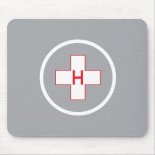 Helipad Mouse Pad Hospital