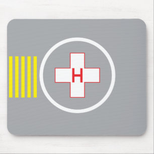 Helipad Mousepad Hospital 6