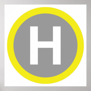Helipad Sign