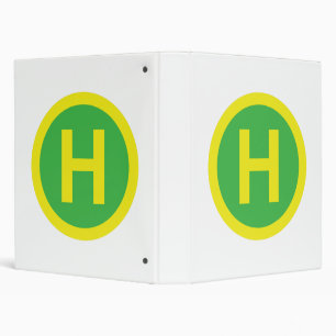 Helipad Sign Binder