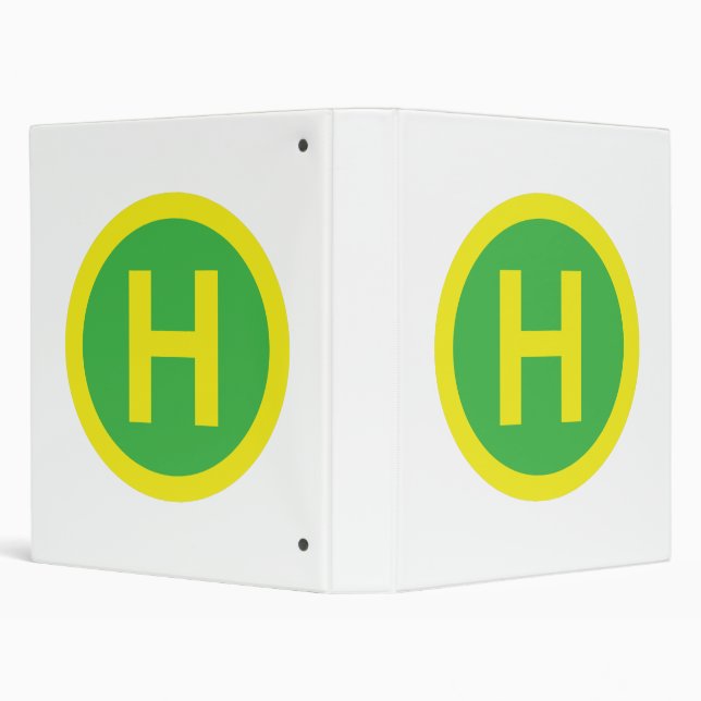 Helipad Sign Binder (Background)