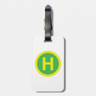 Helipad Sign Luggage Tag