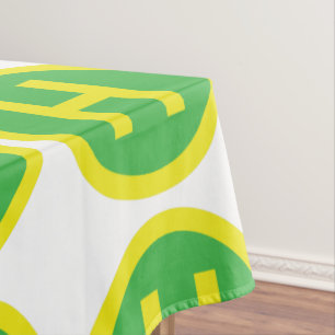 Helipad Sign Tablecloth