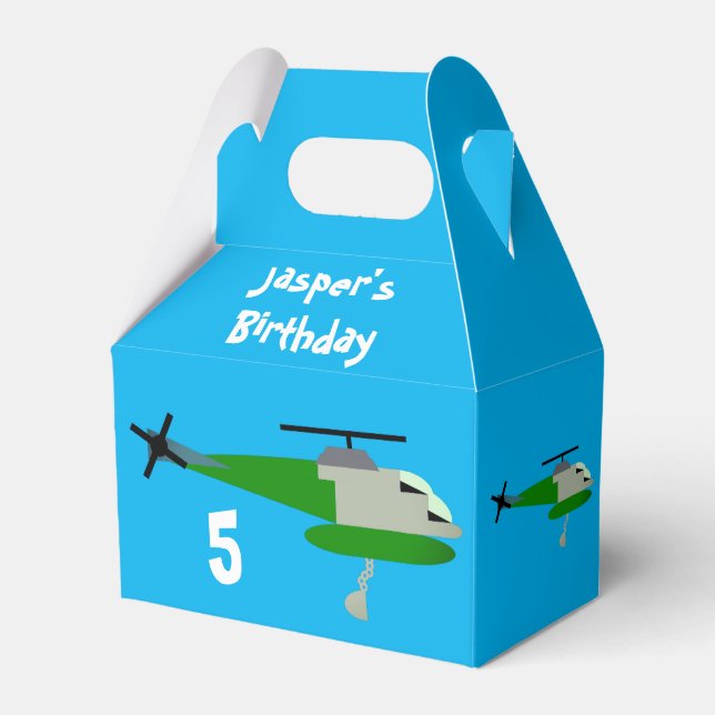Helitack Favor Box (Front Side)