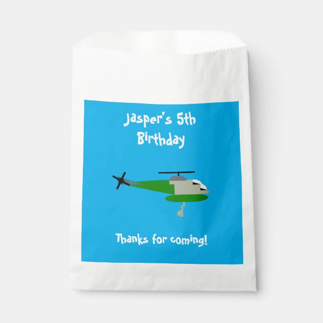 Helitack Favour Bag (Front)