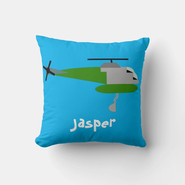Helitack Throw Pillow (Front)