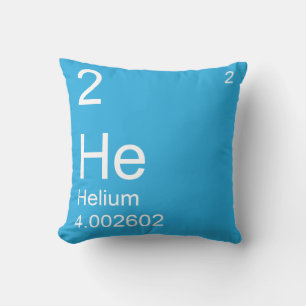 Helium Throw Pillow