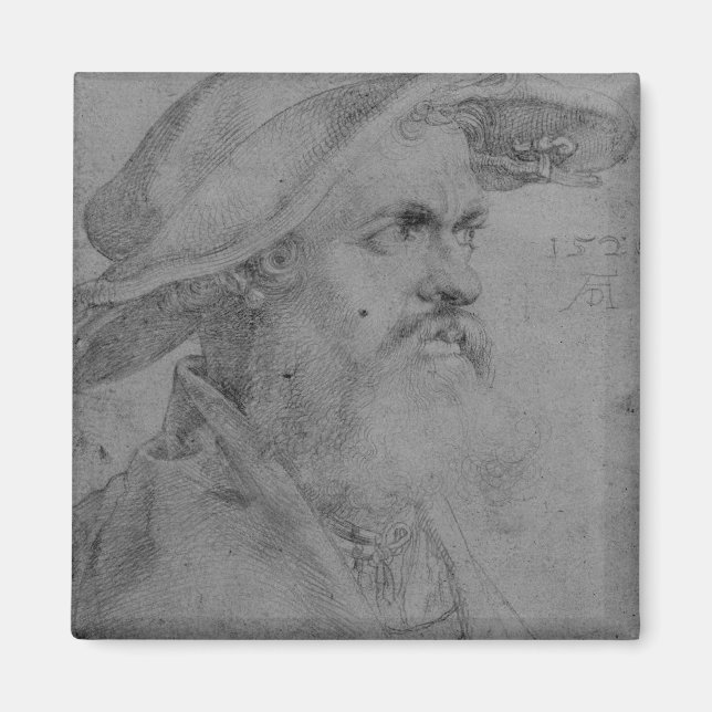 Helius Eobanus Hessus, 1526 Magnet (Front)