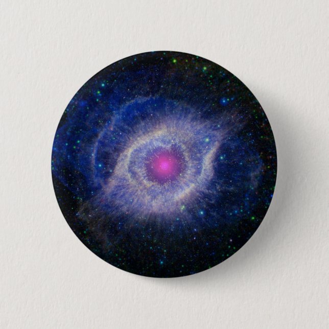 Helix Nebula 2 Inch Round Button (Front)