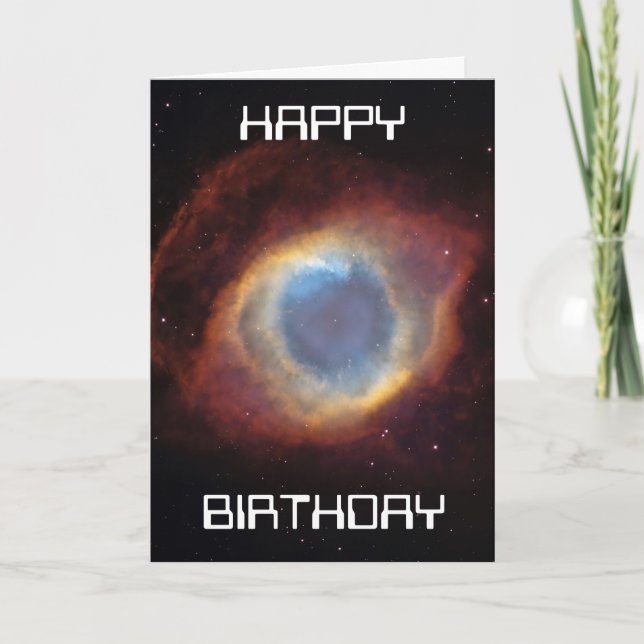 helix nebula birthday card (Front)
