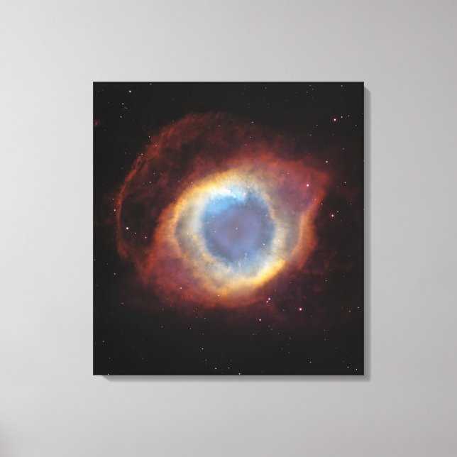 Helix Nebula Canvas Print (Front)
