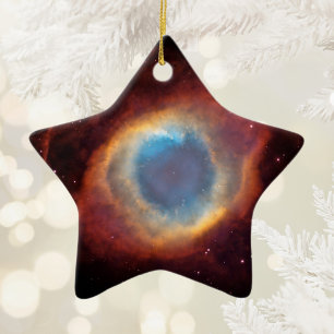 Helix Nebula Ceramic Ornament
