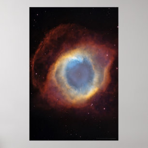 Helix Nebula Envelope 20x30 (18x27) Poster